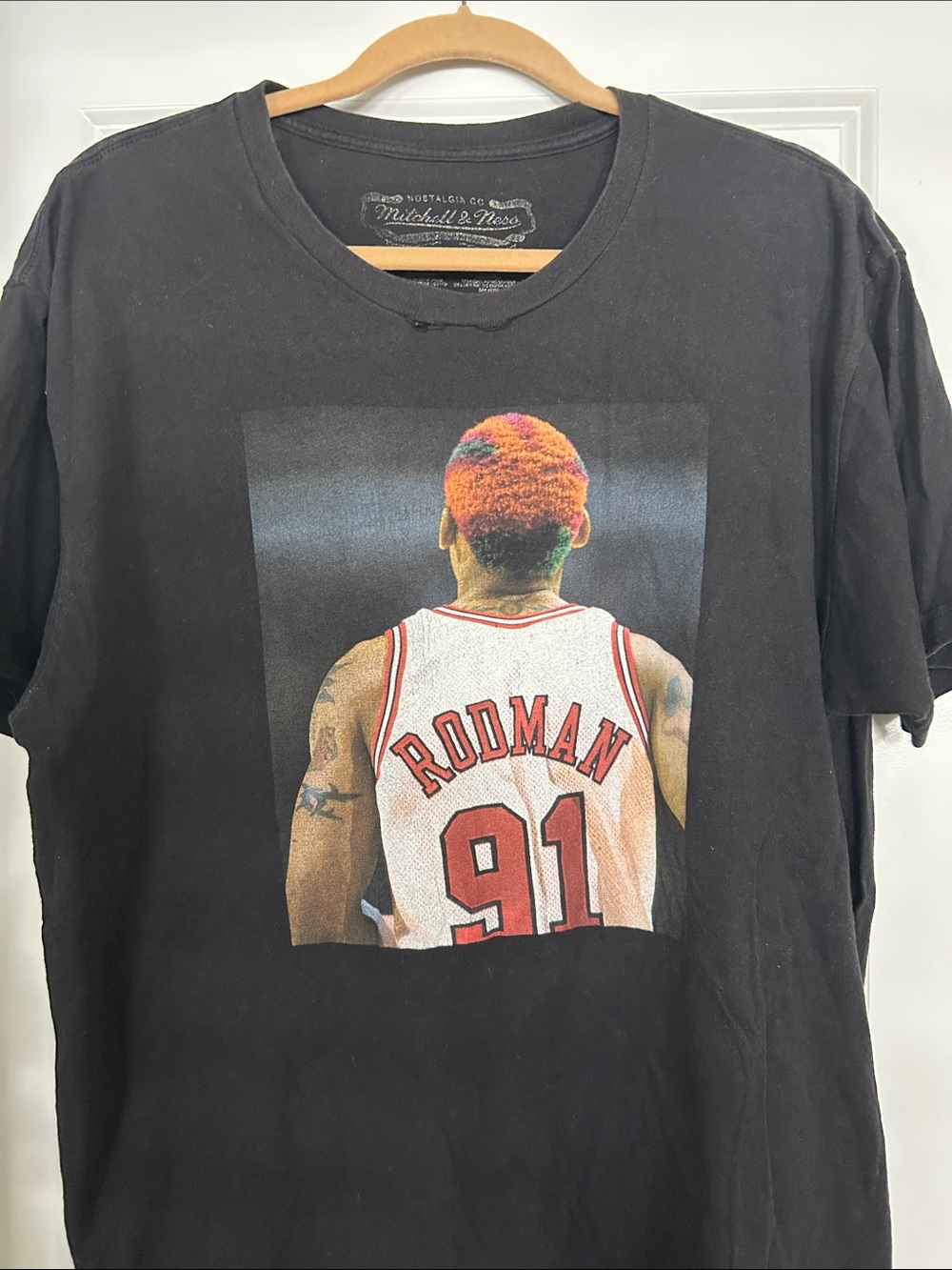 Mitchell & Ness Dennis Rodman #91 Chicago Bulls XL tee